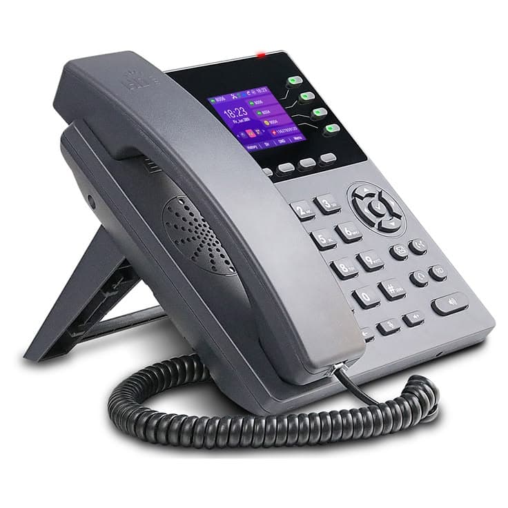 Téléphone IP VoIP T790PWN - 4 lignes SIP + WiFi - Compatible IP PBX
