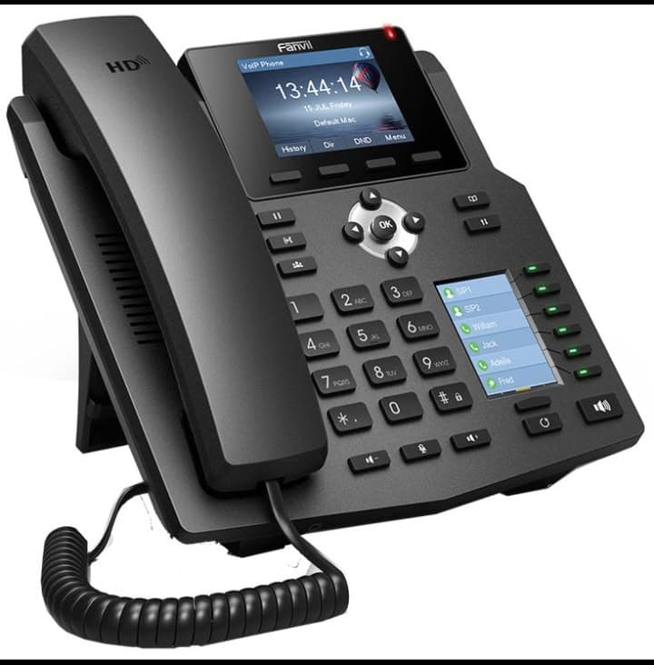 Téléphone IP VoIP T790PWN - 4 lignes SIP + WiFi - Compatible IP PBX 4
