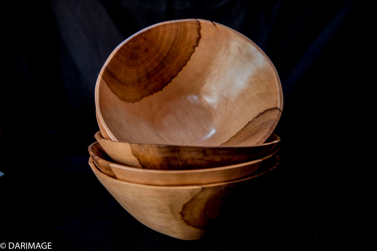 Saladier en bois bété